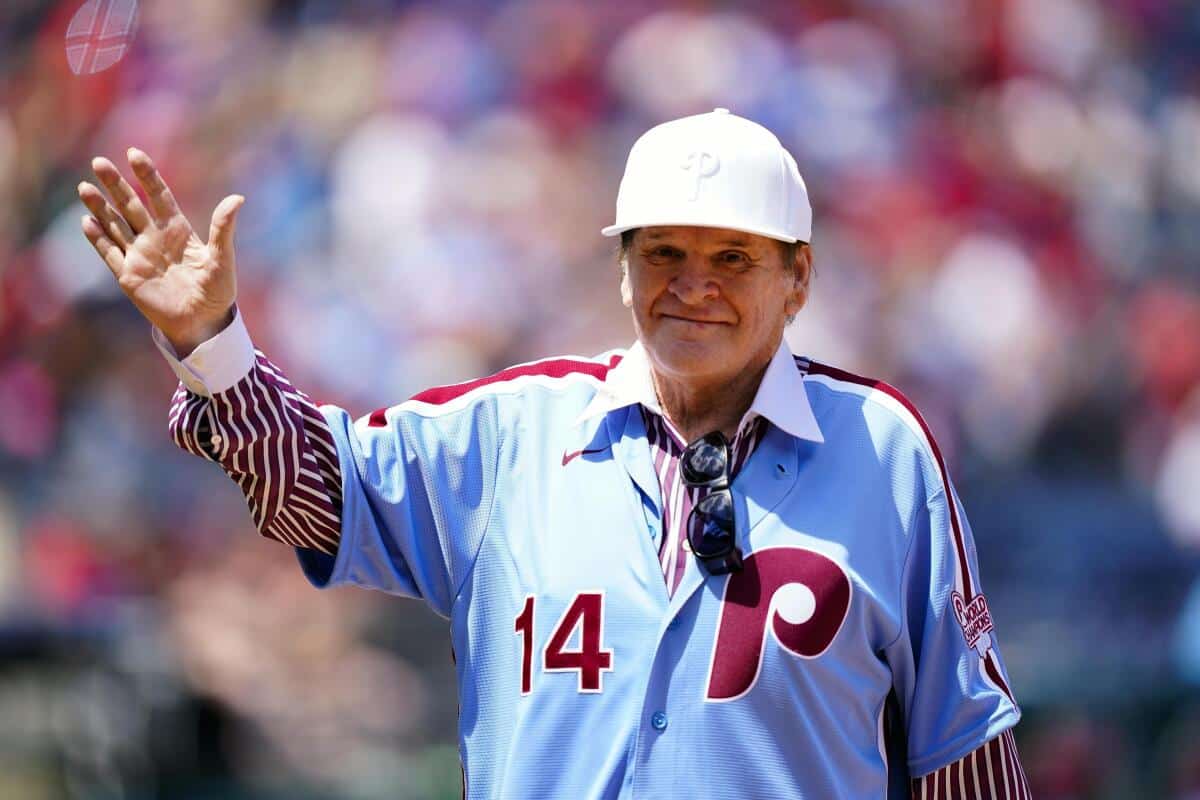 PETE ROSE EN SU ÚLTIM A APRICIÓN PUBLICA