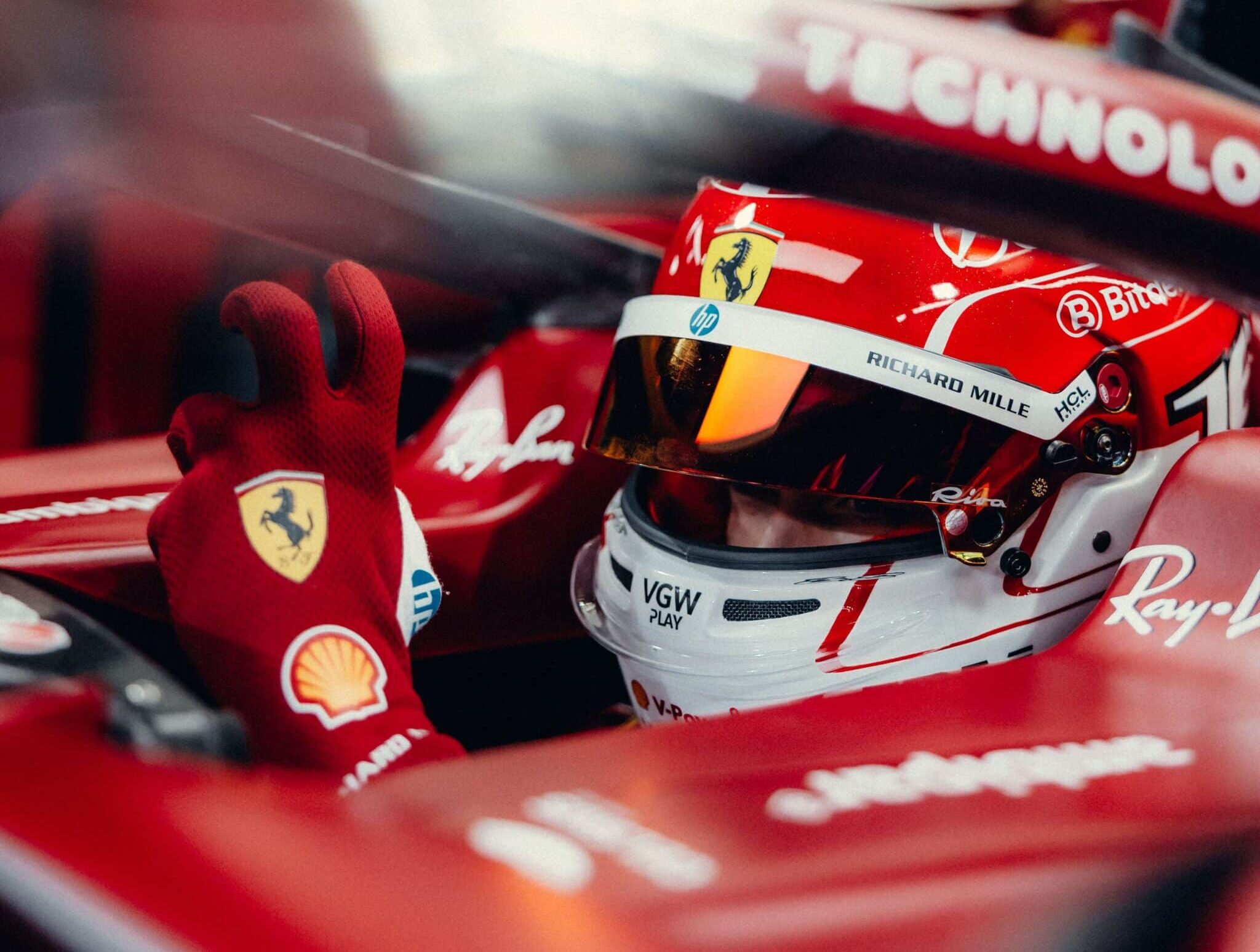 CHARLES LECLERC F1 2025 PRETEMPORADA BAHRÉIN