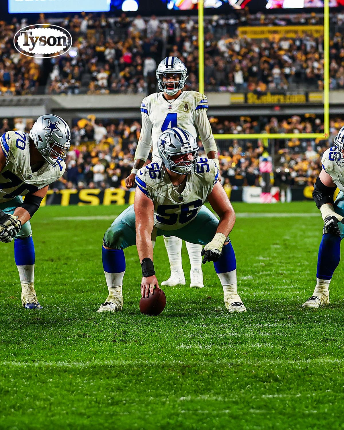 Los Dallas Cowboys no van por peces gordos en la agencia libre.