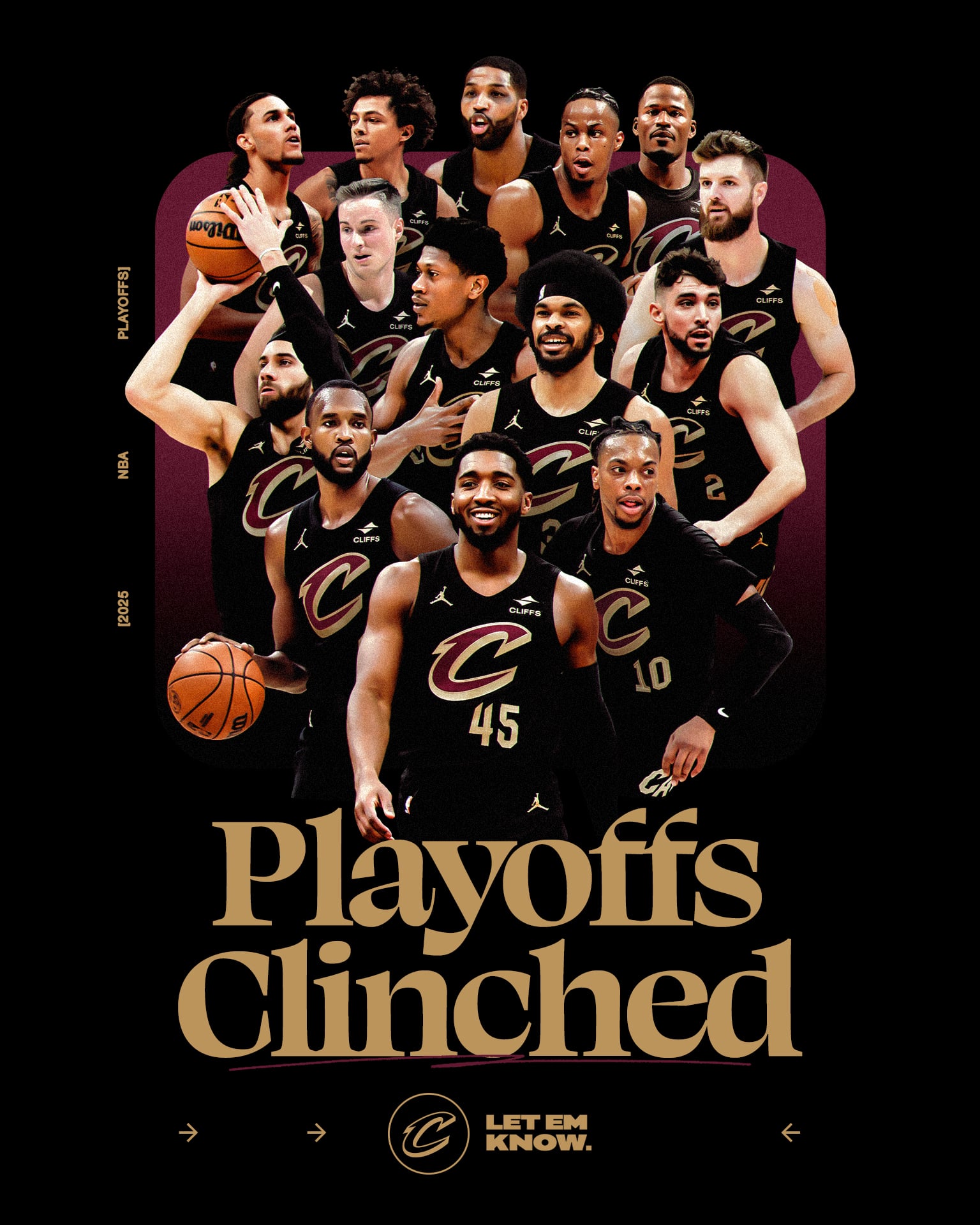 Cavaliers aseguraron su pase a los play offs.