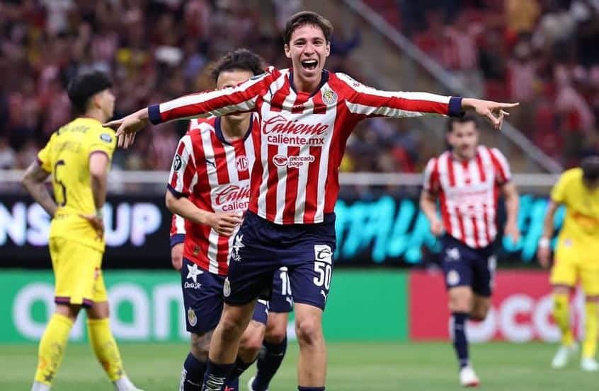 EL CLUB AMÉRICA TUVO UNA DOLOROSA DERROTA EN SU VISITA A LAS CHIVAS EN LA IDA DE OCTAVOS DE FINAL DE LA CONCACAF LIGA DE CAMPEONES 