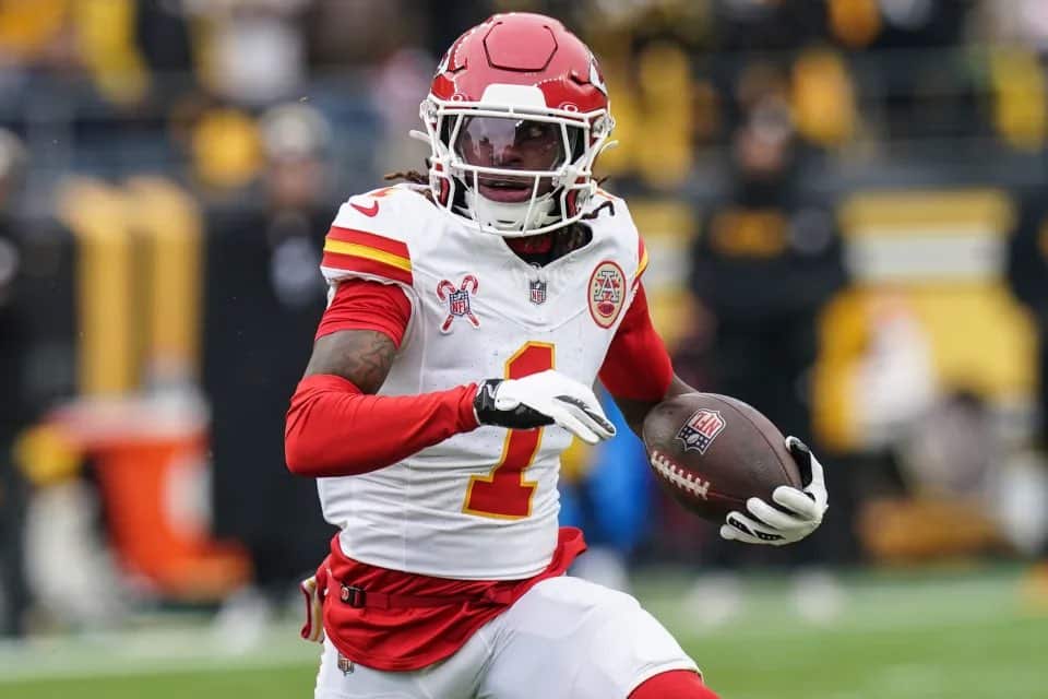 XAVIER WORTHY NFL KANSAS CITY CHIEFS