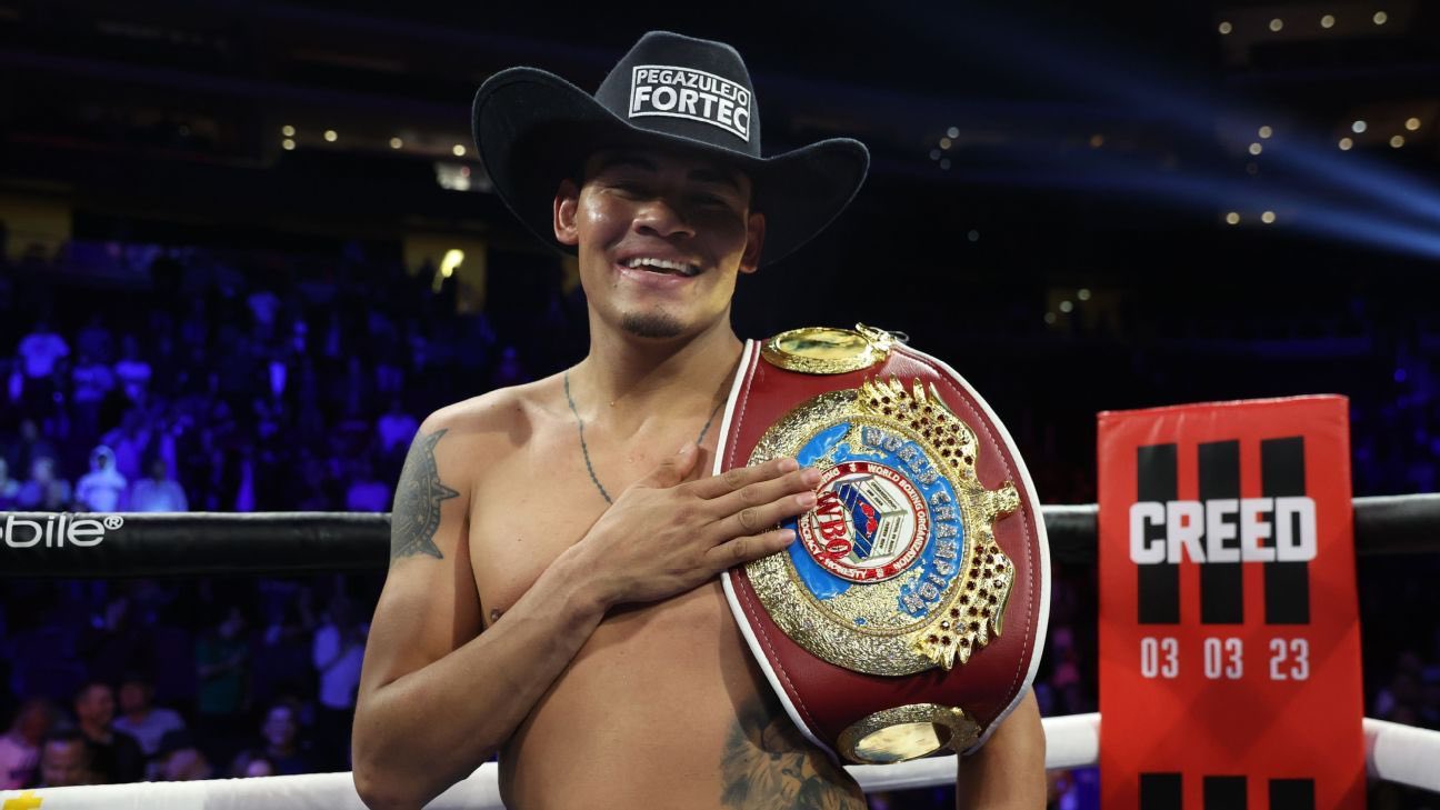 A pesar del corte, el Vaquero Navarrete vence a Charly Suárez en las tarjetas.