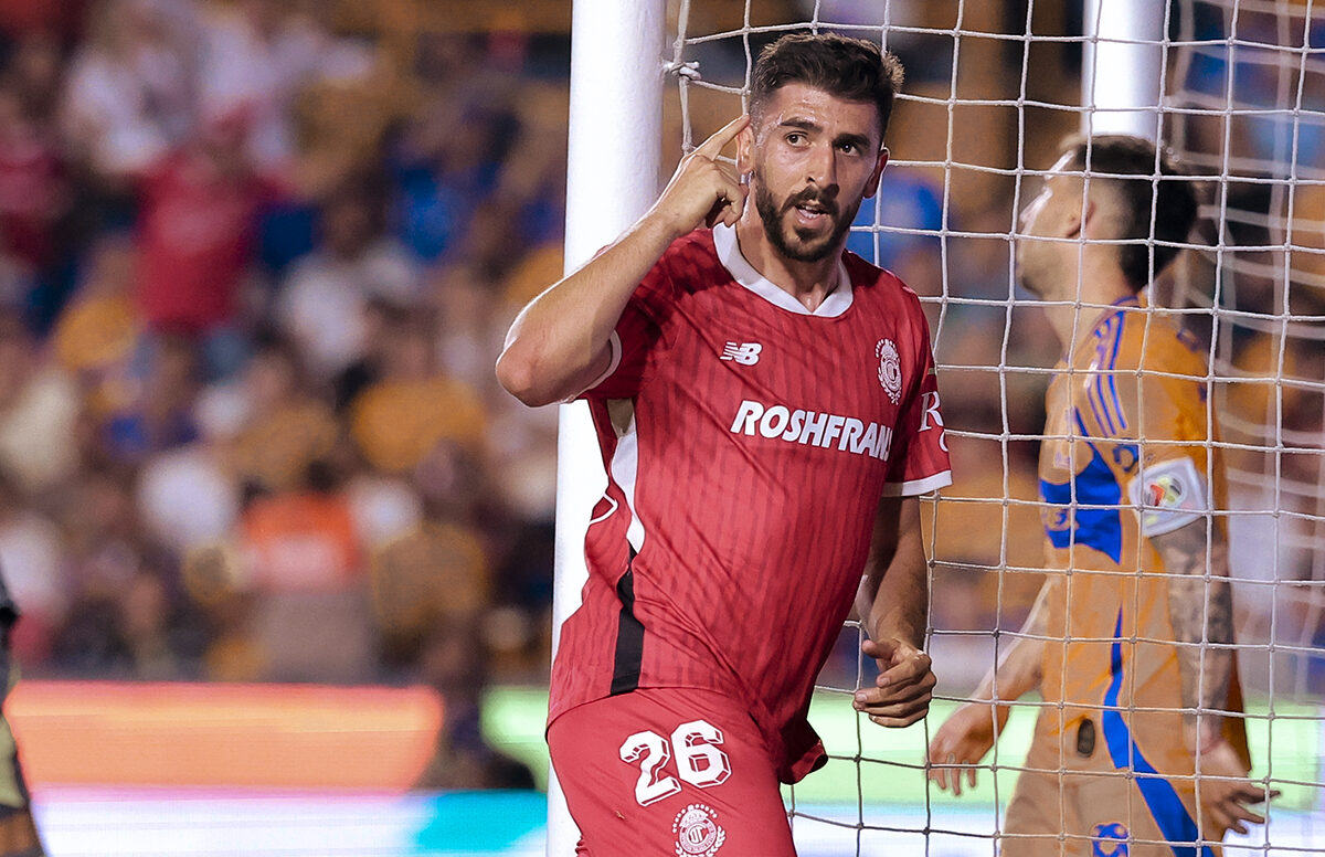 PAULINHO TOLUCA SEMIFINAL TIGRES LIGA MX CL2025
