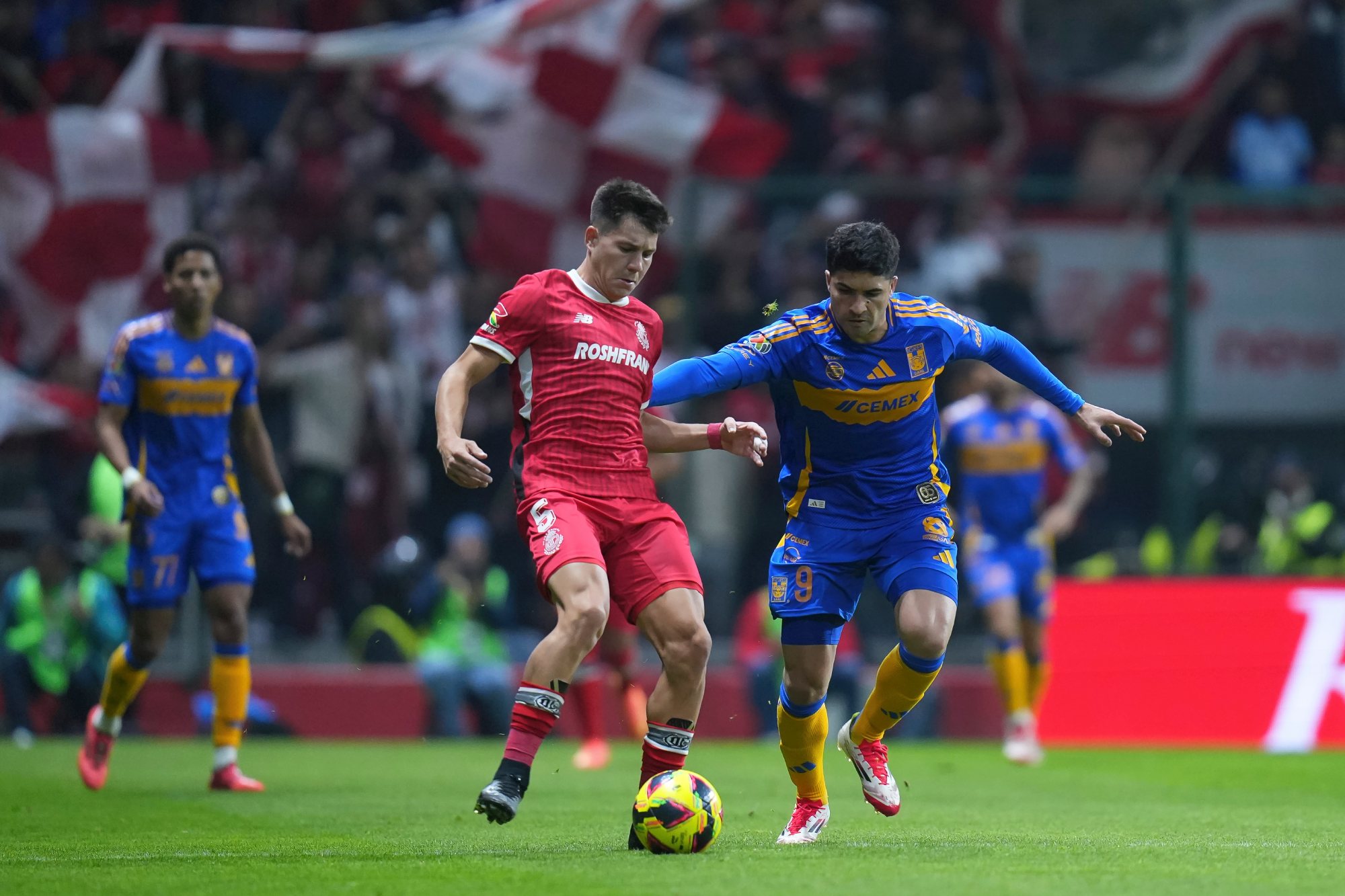 TIGRES VS TOLUCA CLAUSURA 2025 LIGA MX