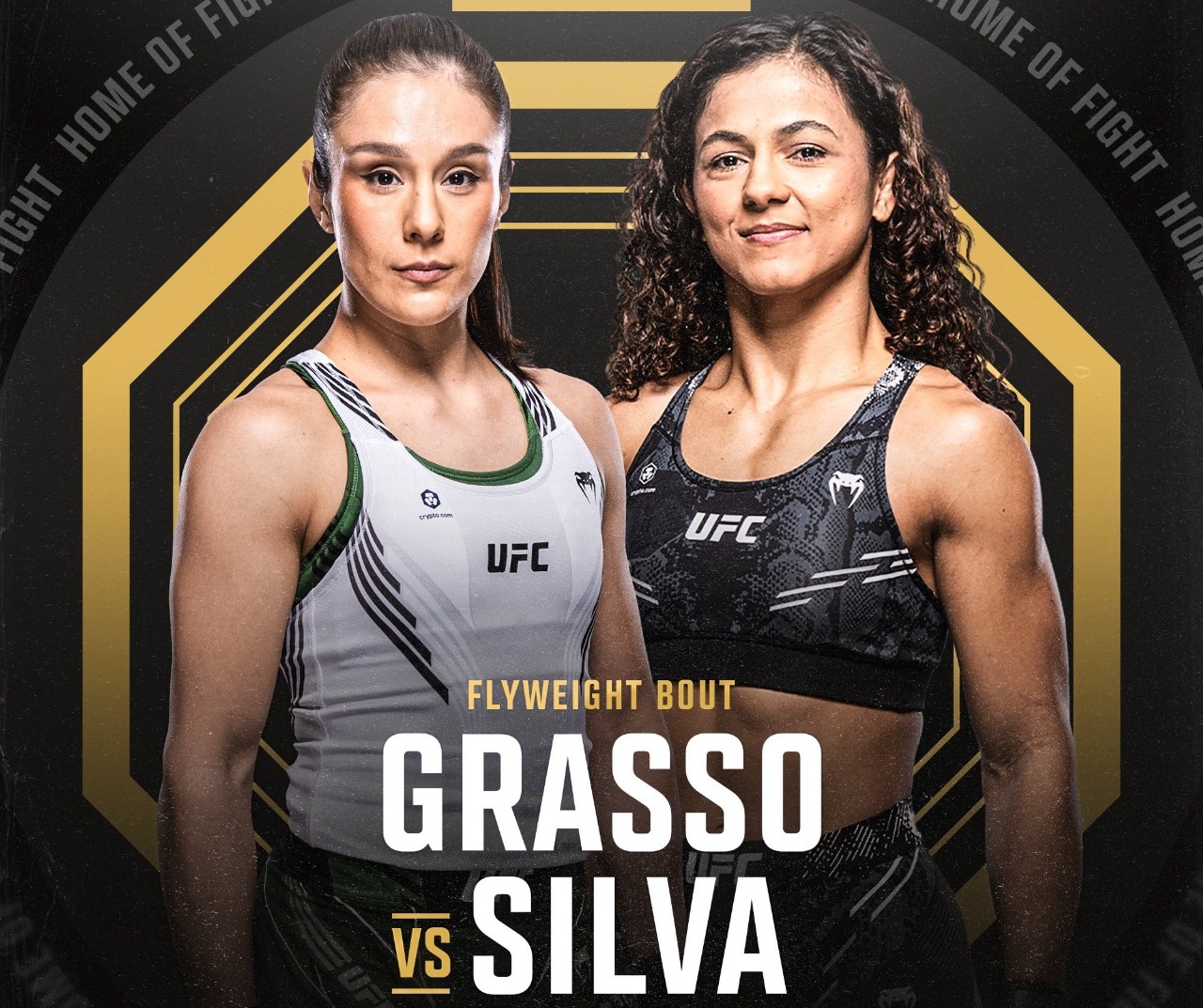 En UFC 315 , la excampeona Alexa Grasso se enfrentará a la prometedora contendiente Natalia Silva en un combate a tres asaltos.